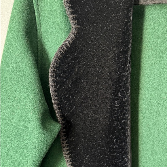 Cindy Ourings Designs Womens Wool Embroidered Yellowstone Fall Nature Overcoat M - Picture 5 of 15